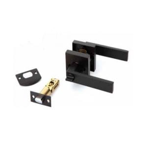 Manija HE Pomo Cuadrada Negro Mate SET-8003/N