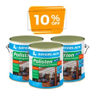 Protectores de madera SAYERLACK Polisten al agua