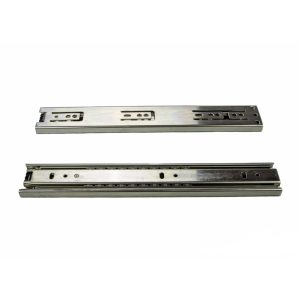 Par de guías telescópicas Häfele de acero galvanizado para cajones de 30 kg.