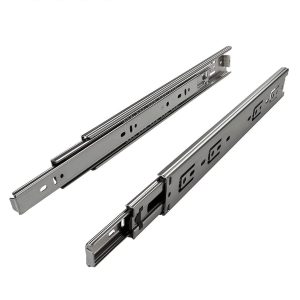 Mecanismo de guía telescópica Stronger con amortiguación y cierre suave para cajones.